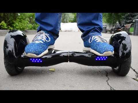 Гироскутер Smart Balance 10" c Приложением и Самобалансировкой (Розовый хаки) Видео